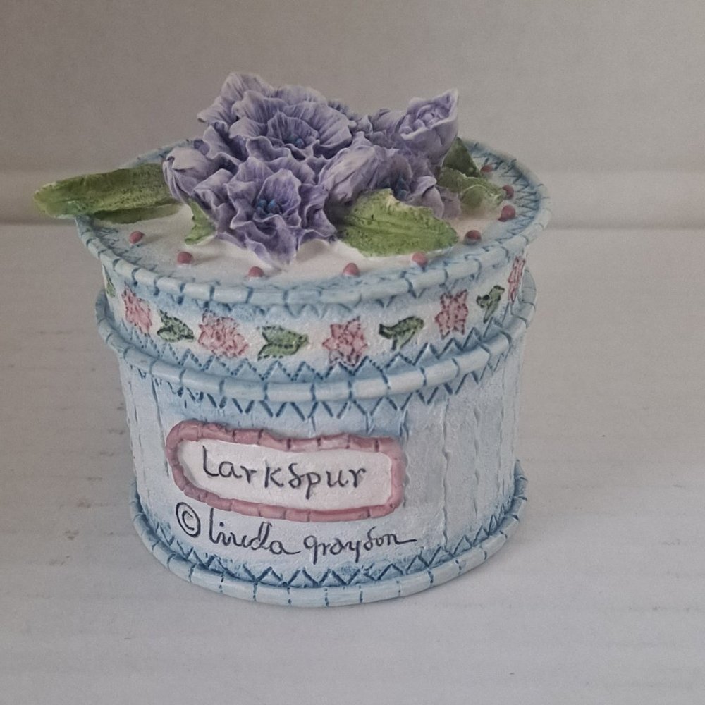 LINDA GRAYSON TRINKET BOX - Picture 2 of 9